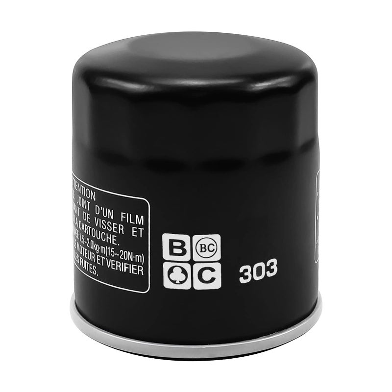 LOCOPOW 16097-0008 Oil Filter for Kawasaki Ninja 400 650 300 500 zx6r z650 Vulcan 900 1500 1700 2000 800 650 750 Versys 650 X300 1000 w800 Prairie 400 300 Bayou 400 z900 z1000 z800 z750 303 - Image 1